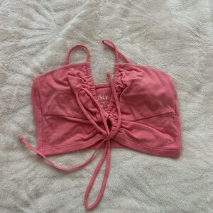 Aeropostale Pink Bungee Cami